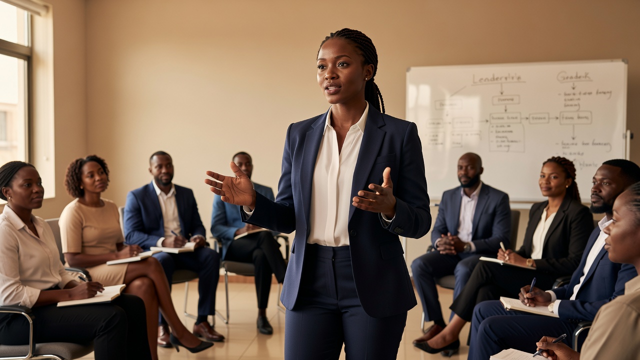 Female coach leadership workshop