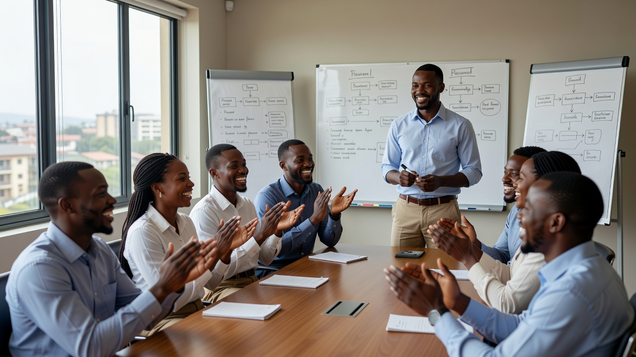 Team success workshop Uganda